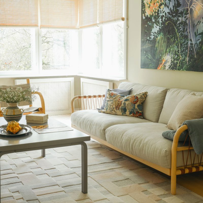 Domino beige pysty